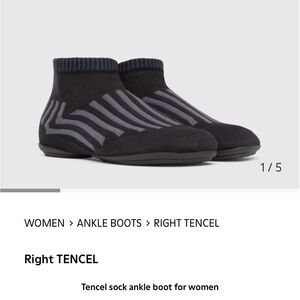 Camper tencel sock boot